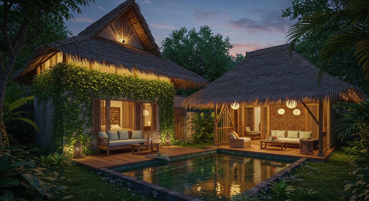 A prime example of the comfortable budget villas near Angkor Wat, offering an ideal base for exploring ancient temples.