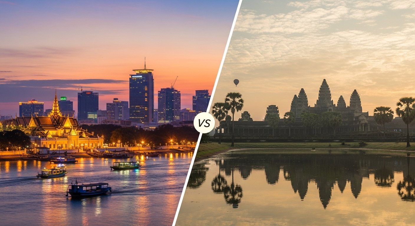 Phnom Penh or Siem Reap First? Make Your Choice Header