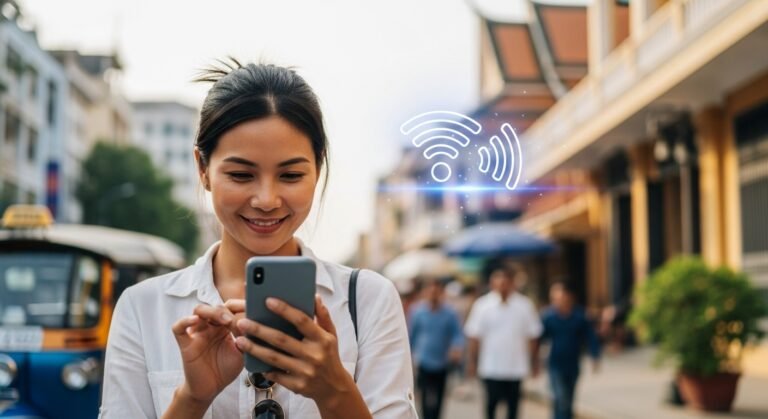 Your Guide: How to Connect to WiFi & Data in Cambodia Header