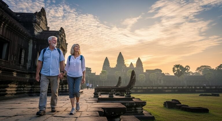 Cambodia Travel for Seniors: Comfort & Safety Header