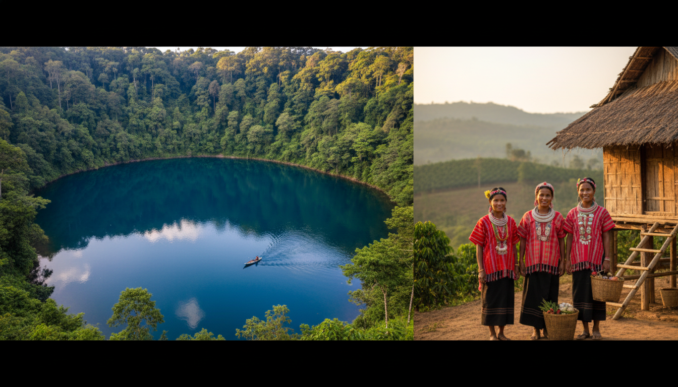 Ratanakiri Travel Guide: Volcanic Lakes & Tribes Header